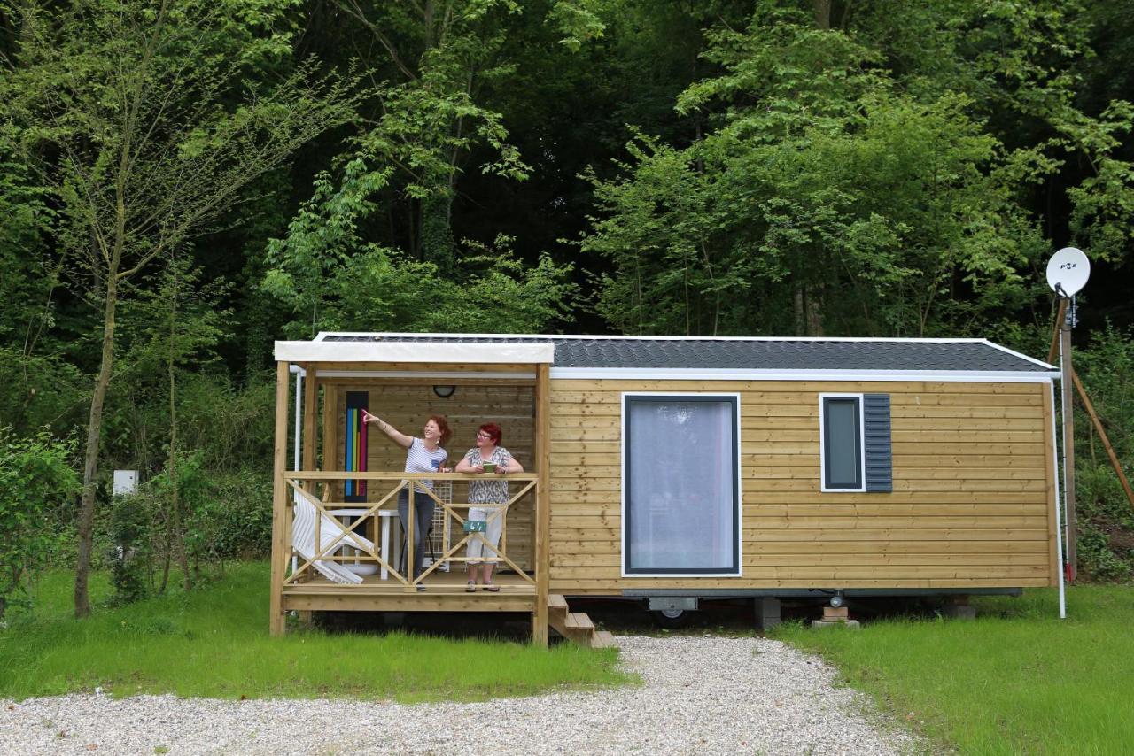 Camping Le Val De Trie Béhen Esterno foto